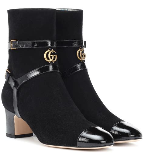 gucci suede thigh high boots|Gucci ankle boots on sale.